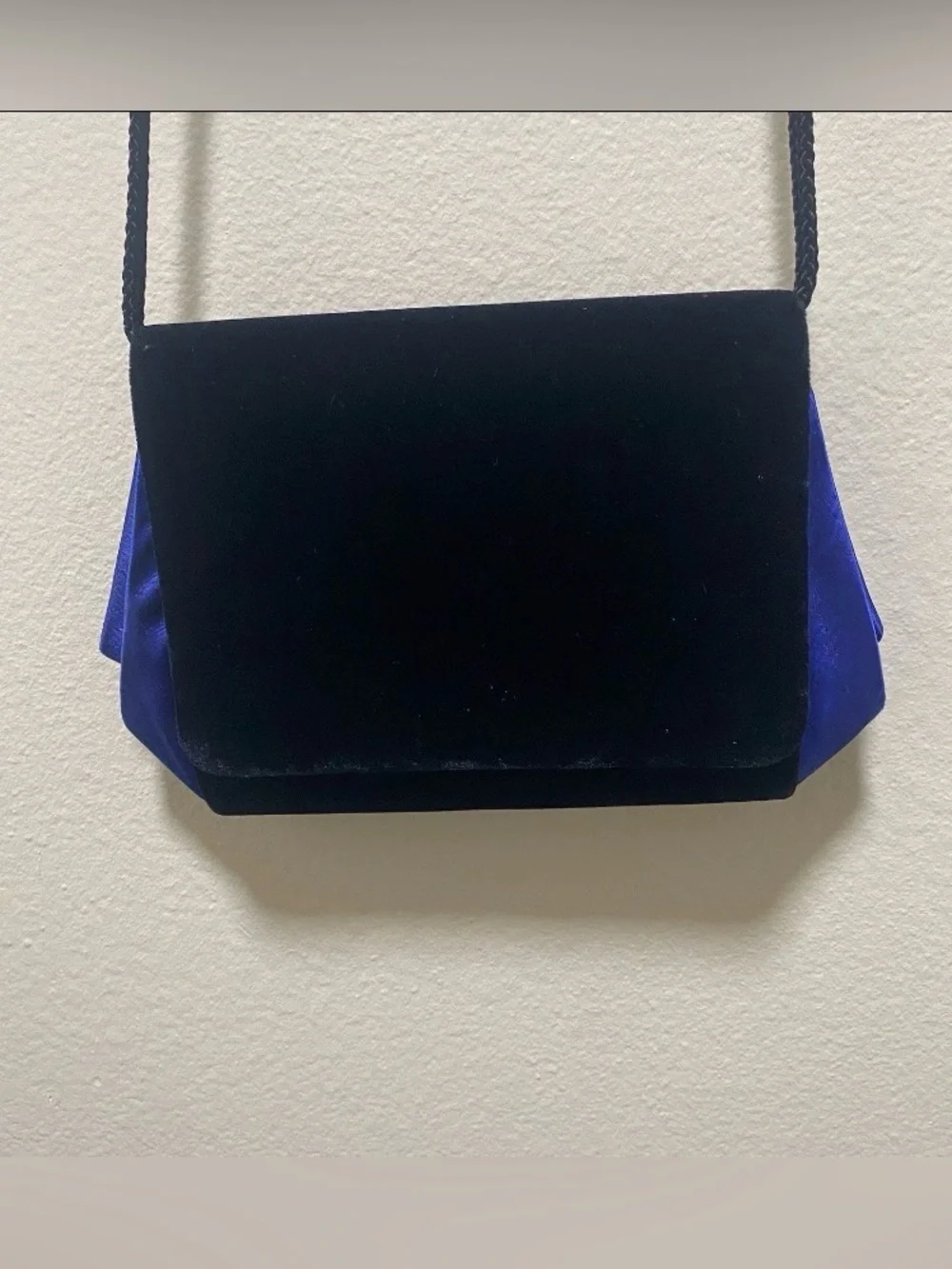 Carla Marchi Women's Blue Evening Clutch Purse